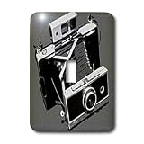 KIKE CALVO vintage camera collection - Picture of a Old Vintage Classic Camera with bellows - Light Switch Covers - single toggle switch