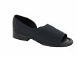 Womens Sesto Meucci 'Tixxy' Stretch Peep Toe Flats