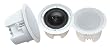 Pyle Home PDPC82 8-Inch In-Ceiling 2-Way Flush Mount Enclosure Speaker System