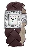L.A.M.B. Women's Leather Braid Watch #LBA0601600