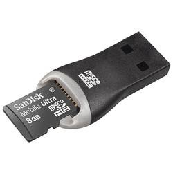 SanDisk SDSDQY-8192-A11M 8GB Mobile Ultra Micro SDHC Card (Black)