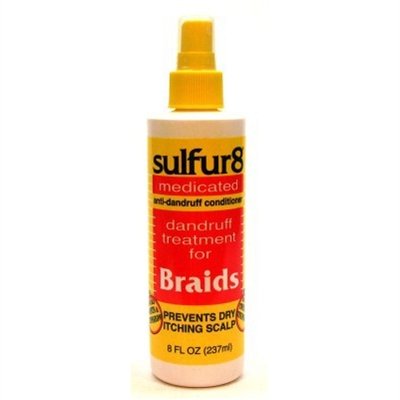 Sulfur-8 Dandruff Treat. For Braids 12oz Bonus Spray