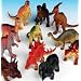 Dozen Jumbo Dinosaurs up to 6 inches long