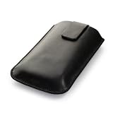SONY ERICSSON W205 PREMIUM POCKET POUCH CASE - BLACK PART OF THE QUBITS ACCESSORIES RANGE