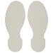 Brady ToughStripe Nonabrasive Footprints Floor Marking Tape