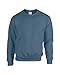 Gildan Heavy Blend Adult Crew Neck SweatShirt Indigo Blue XL