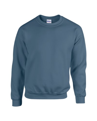 Gildan Heavy Blend Adult Crew Neck SweatShirt Indigo Blue XL