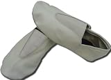 Aasta White Leather Gymnastic Shoes