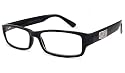 UrbanSpecs Readers Full Readers (Men) Reading Glasses - R4950 Shiny Black