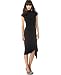 Ruby Rox Ruched Turtleneck Dress