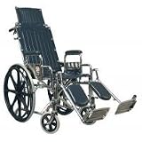 Traveler Recliner, 16 x 17 Detachable Full Arms, Elevating Legrest