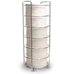 CHROME TOILET PAPER tissue roll RESERVE holder bath NEW
