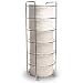 CHROME TOILET PAPER tissue roll RESERVE holder bath NEW
