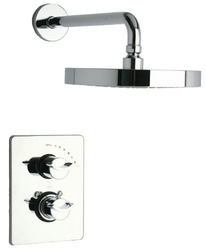 La Toscana 73CR690 Morgana Single-Handle Thermostatic Shower Faucet, Chrome