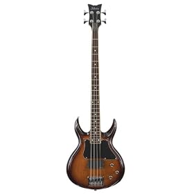 Schecter DV-4 Bass (Dark Brown Sunburst)