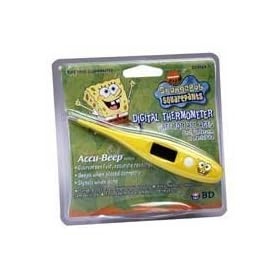 Spongebob Squarepants Digital Thermometer by BD #524924