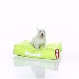 FATBOY Doggielounge small limegruen! Hundekissen Original, Sitzsack fuer den Hund, Hundebett, Doggybag klein!
