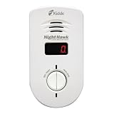 Kidde 900-0234 NightHawk Carbon Monoxide Alarm, Long Life AC Powered with Battery Backup and Digital Display
