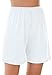 Comfort Choice Women's Plus Size 3-Pack Cotton Boxer Panties - 12, White
