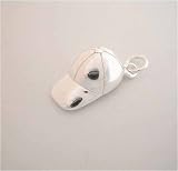 Silver *BASEBALL CAP CHARM Sport hat COOL