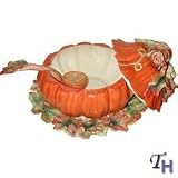 Spode Harvest Pumpkin Tureen & Ladle 94 Oz