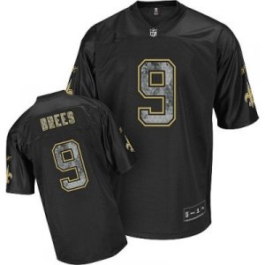 Drew Brees New Orleans Saints Black United Stitched Premier Jersey (M)
