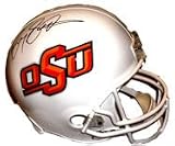 Barry Sanders Autographed Oklahoma State University Riddell Full Size Helmet