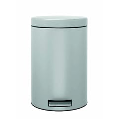 BRABANTIA 214660 Treteimer 12 L metallic grey