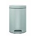 Brabantia Pedal Bin, 12 Litre, Metallic Grey