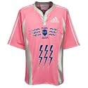Stade Francais Away Rugby Shirt - Pink - 2007/08
