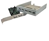 Electronics : Max Value USB 2.0 PCI Card with 5.25"/3.5" Bay Hub
