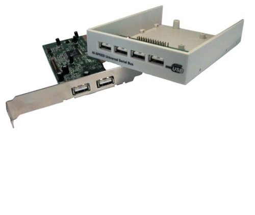 Childrens Toyshop  Computer : Max Value USB 2.0 PCI Card with 5.25"/3.5" Bay Hub