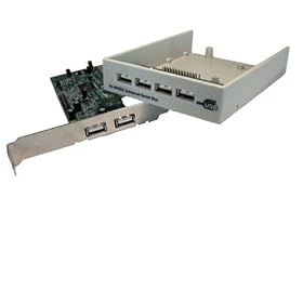 Max Value USB 2.0 PCI Card with 5.25"/3.5" Bay Hub