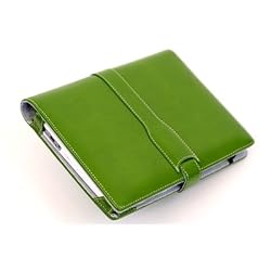 M-edge Genuine Leather Executive Jacket for Amazon Kindle 1 (Smooth Jade Green)
