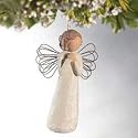 Willow Tree 26071 Angel of Wishes Ornament