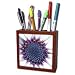 Taiche Photography Flowers - Blue Eye Daisy Macro - Tile Pen Holders-5 inch tile pen holder