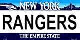New York State Background License Plates Rangers Plate Tag Tags auto vehicle car front