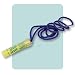 Arizona Sun Lipkist SPF 15 Moisturizing Lip Balm - 1 Tube - Wind & Sun Screen Lip Protection & Treatment - Lipbalm For Dry - Cracked - Chapped Lips On A Rope For Easy Access