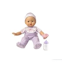 Little Mommy Cuddle and Coo Doll Lavender/White Velour Outfit