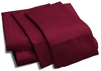 The Grand 1000-Thread-Count 100% Egyptian Cotton Sheet Set, Queen, Burgundy