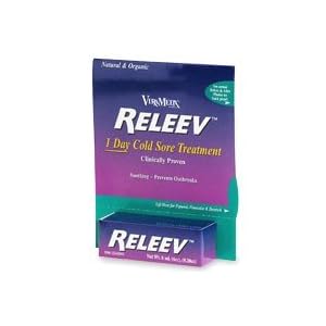 Releev 1-Day Cold Sore Symptom Treatment .2 oz (6 ml) by Releev