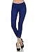Sakkas Cotton Blend Lace Trim Stretch Capri Leggings - Made in USA
