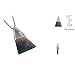 Sterling Silver and Black Mother of Pearl Triangle title=