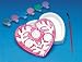 Plaster Heart Box (Pk/12)