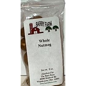 Nutmeg, Whole, 2 oz.