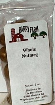 Nutmeg, Whole, 2 oz. by Barry Farm