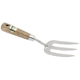 Draper Expert 44987 Stainless Steel Hand Weeding Fork with FSC-Certified Ash Handle