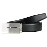Lederg�rtel LINDENMANN, schwarz, 35 mm, 7211