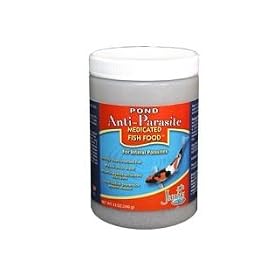 POND ANTI-PARASITE MEDICATED FISH FOOD 12OZ