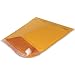 Aviditi B851SS25PK Paper #000 Heat-Seal Bubble Lining Mailer, 8" Length x 4" Width, Kraft (Case of 25)